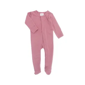 Frederik Footed Growsuit - Rose Pink