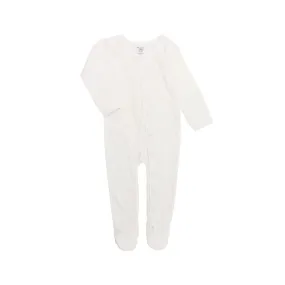 Frederik Footed Growsuit - Winter White