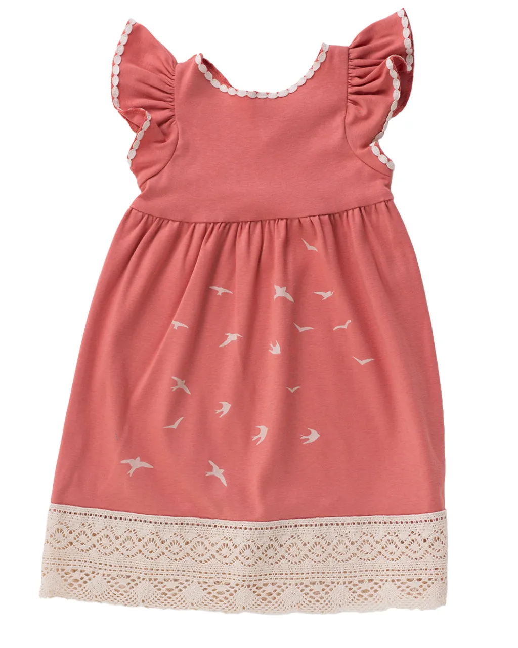 Girl's Bird Flock Dress