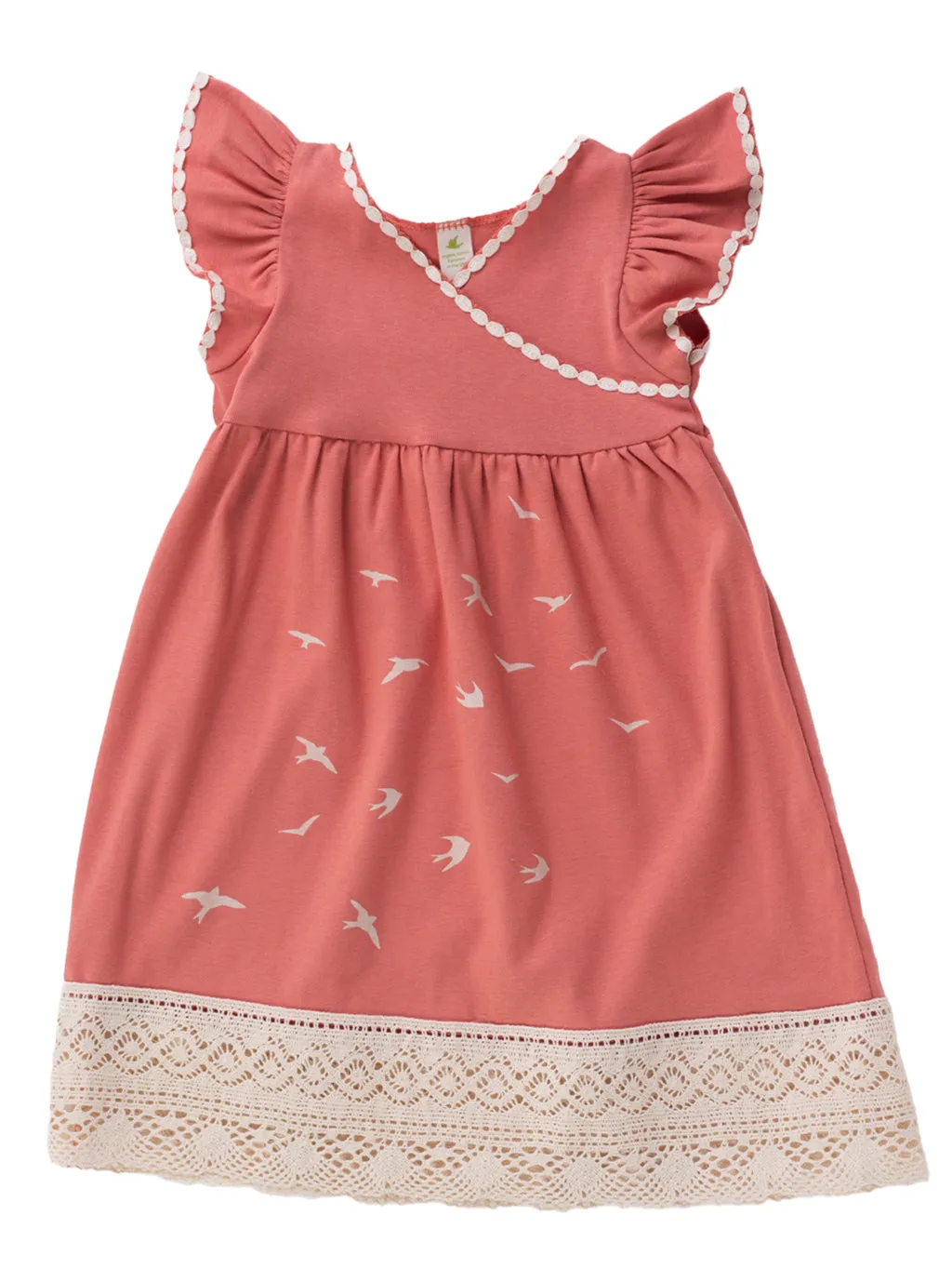 Girl's Bird Flock Dress
