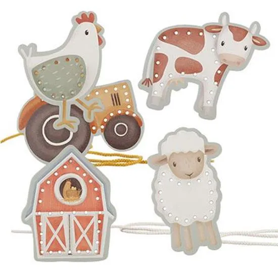 Little Dutch Lacing Cards – Little Farm