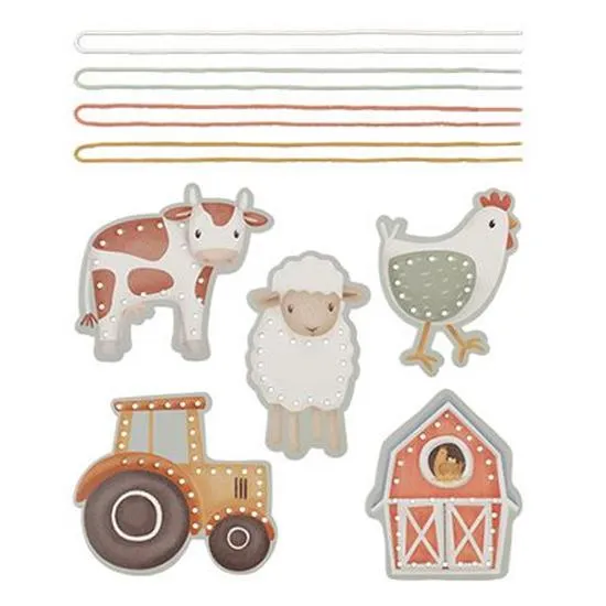 Little Dutch Lacing Cards – Little Farm