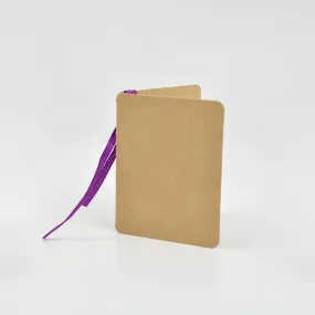 Luxury Kraft Gift Tags Purple (25)