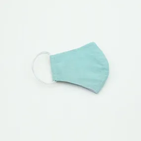 MK2052 - Cotton Mask Ear Elastic Aqua