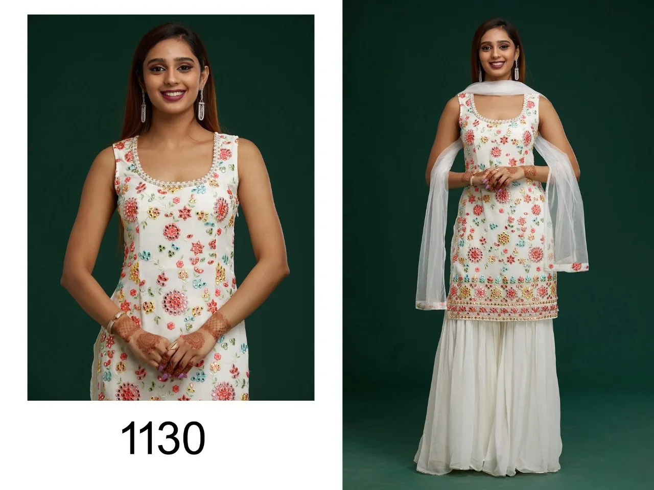 Party Wear Sharar Suite