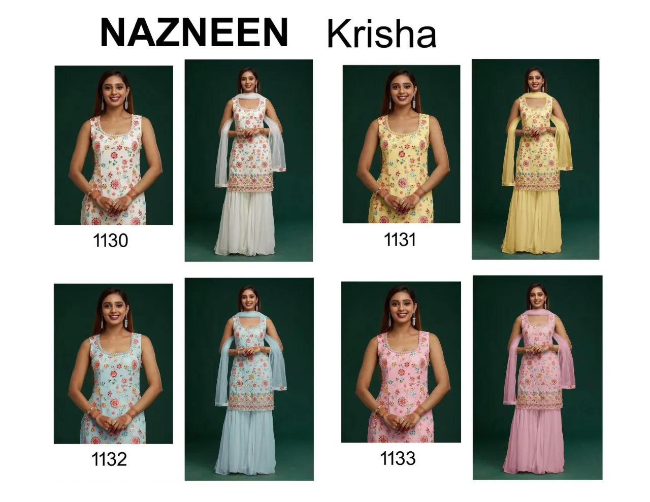 Party Wear Sharar Suite