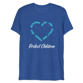 Protect Children - Wear Blue