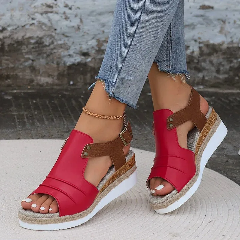 Shoes for Women 2023 Hot Sale Modern Sandals Women's Sandals Summer Dress Sandals Women Peep Toe Shoes Female Platform Sandals