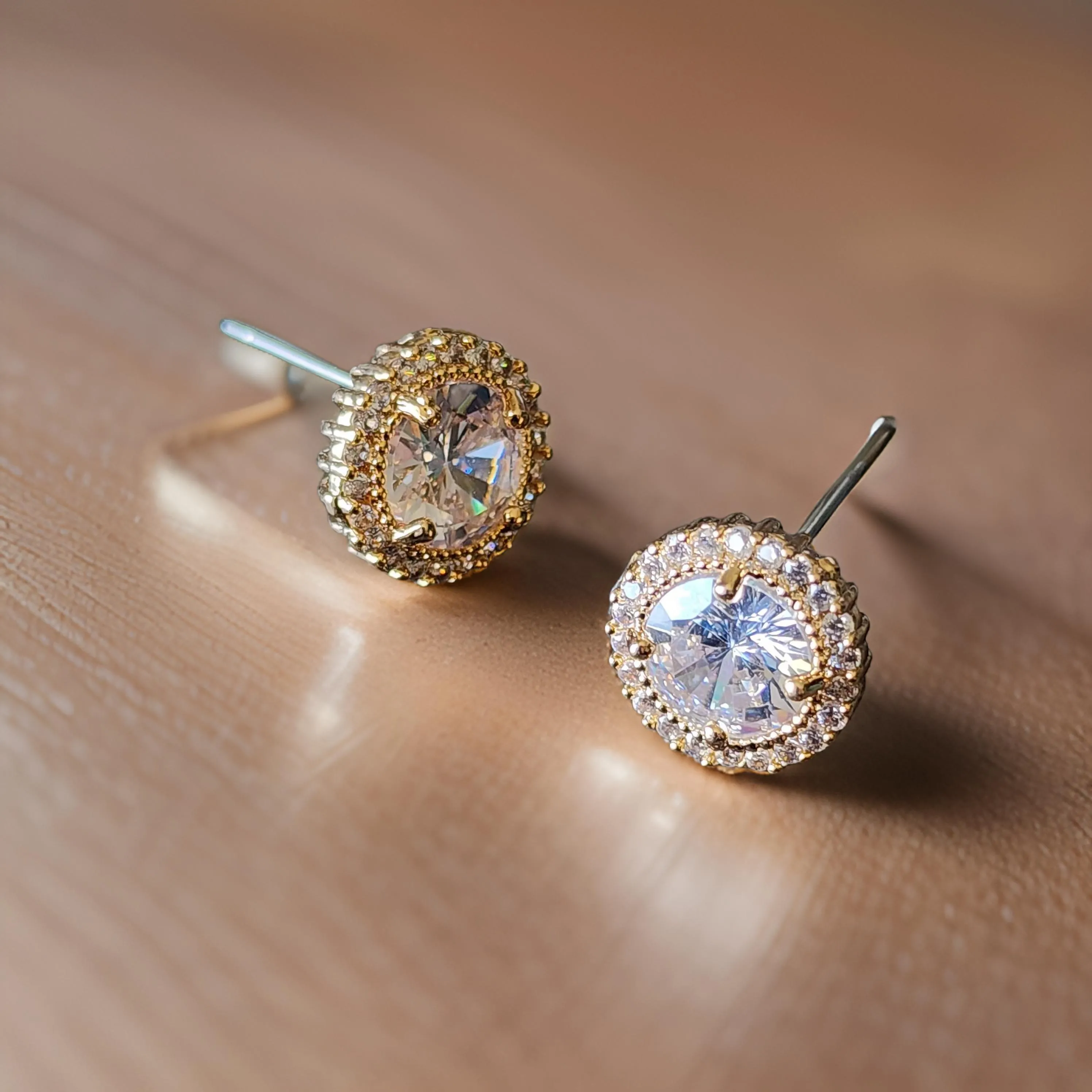 Solitaire Earrings