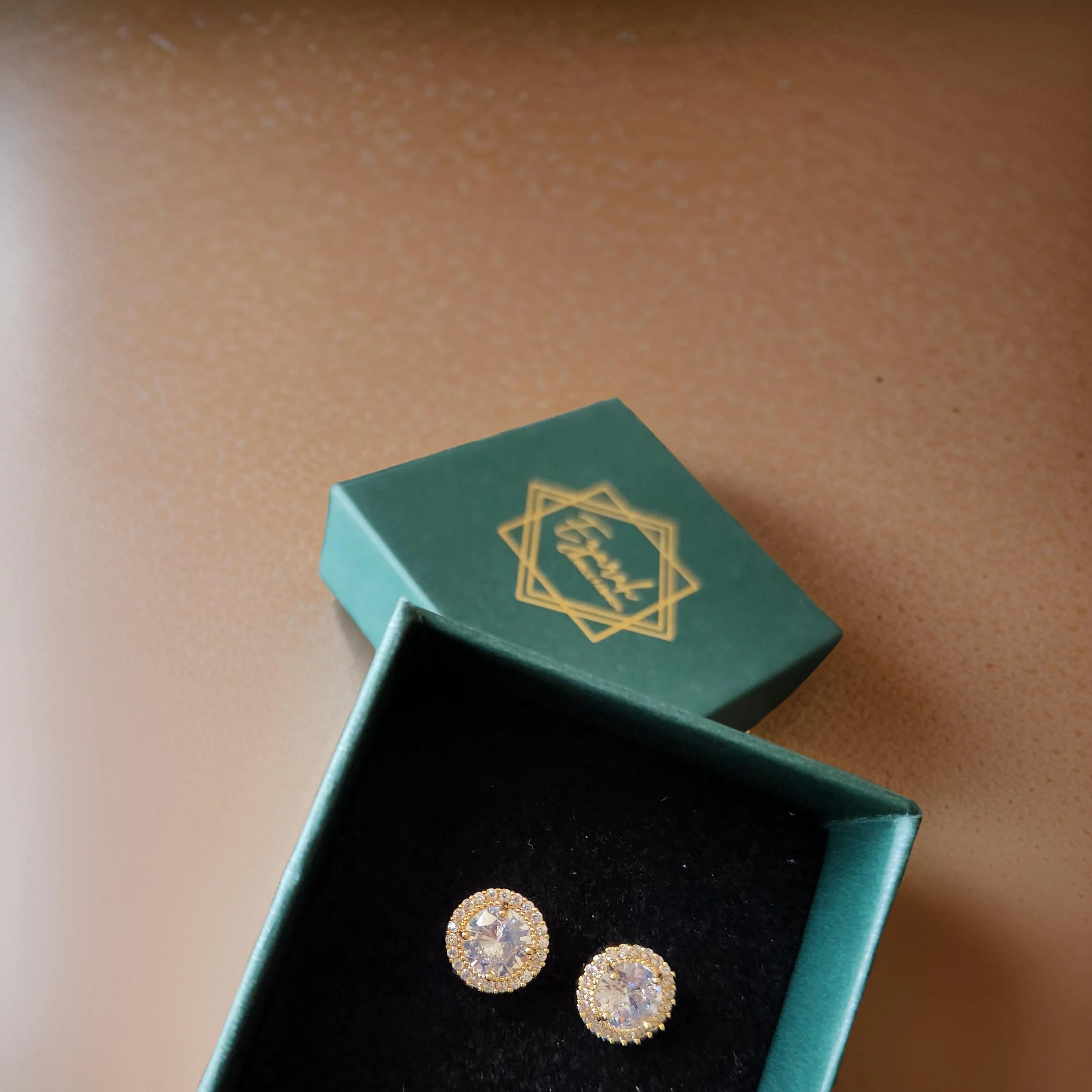 Solitaire Earrings