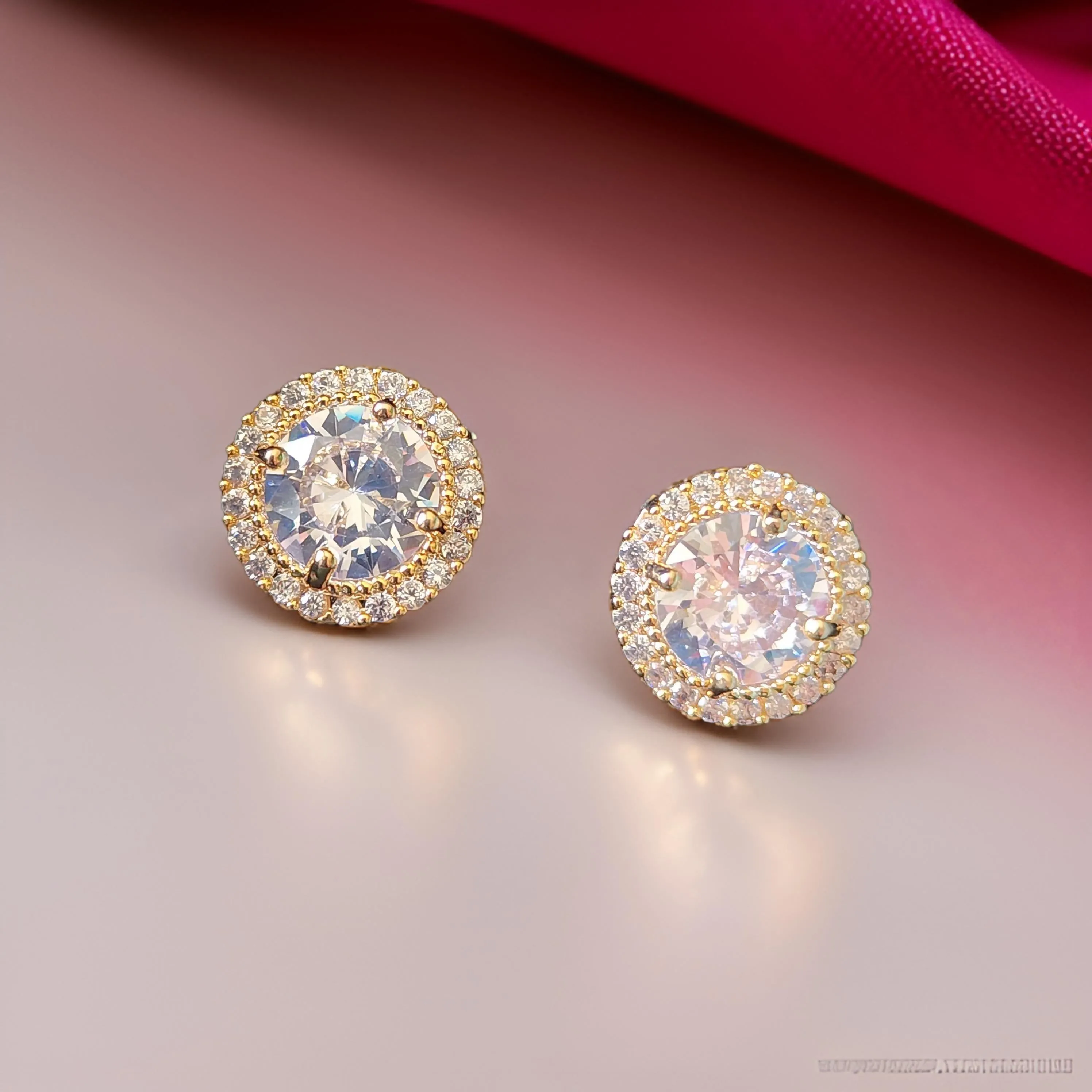 Solitaire Earrings