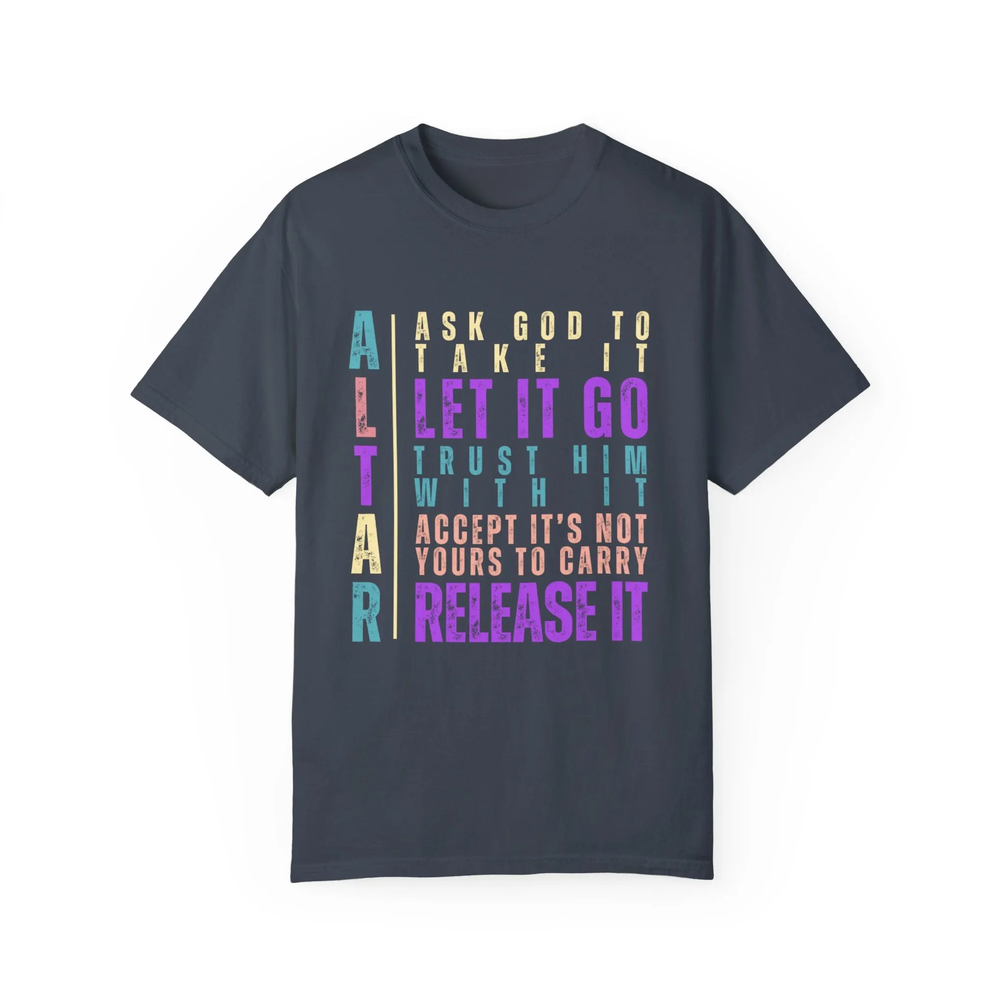 Women's "Altar" Comfort Colors T-Shirt with Christian Meaning