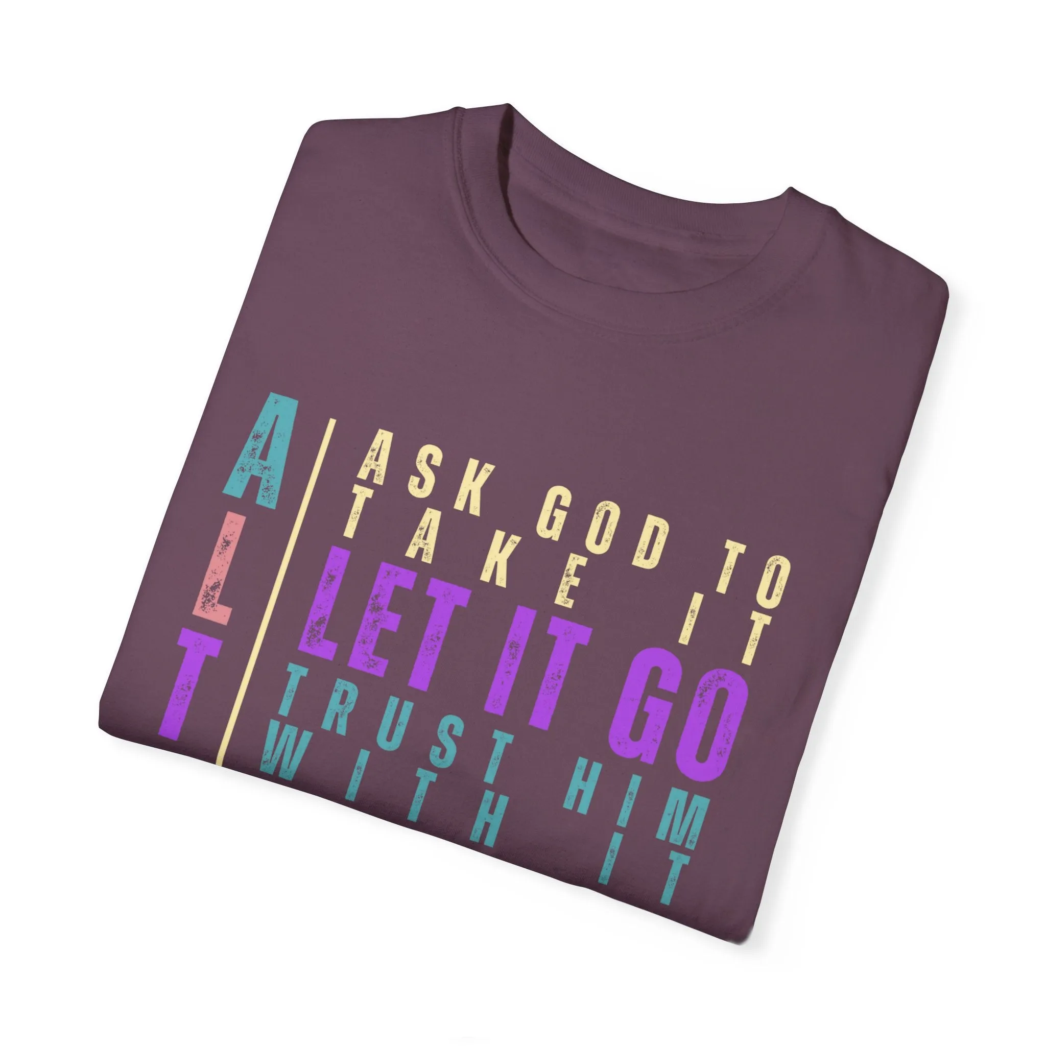 Women's "Altar" Comfort Colors T-Shirt with Christian Meaning