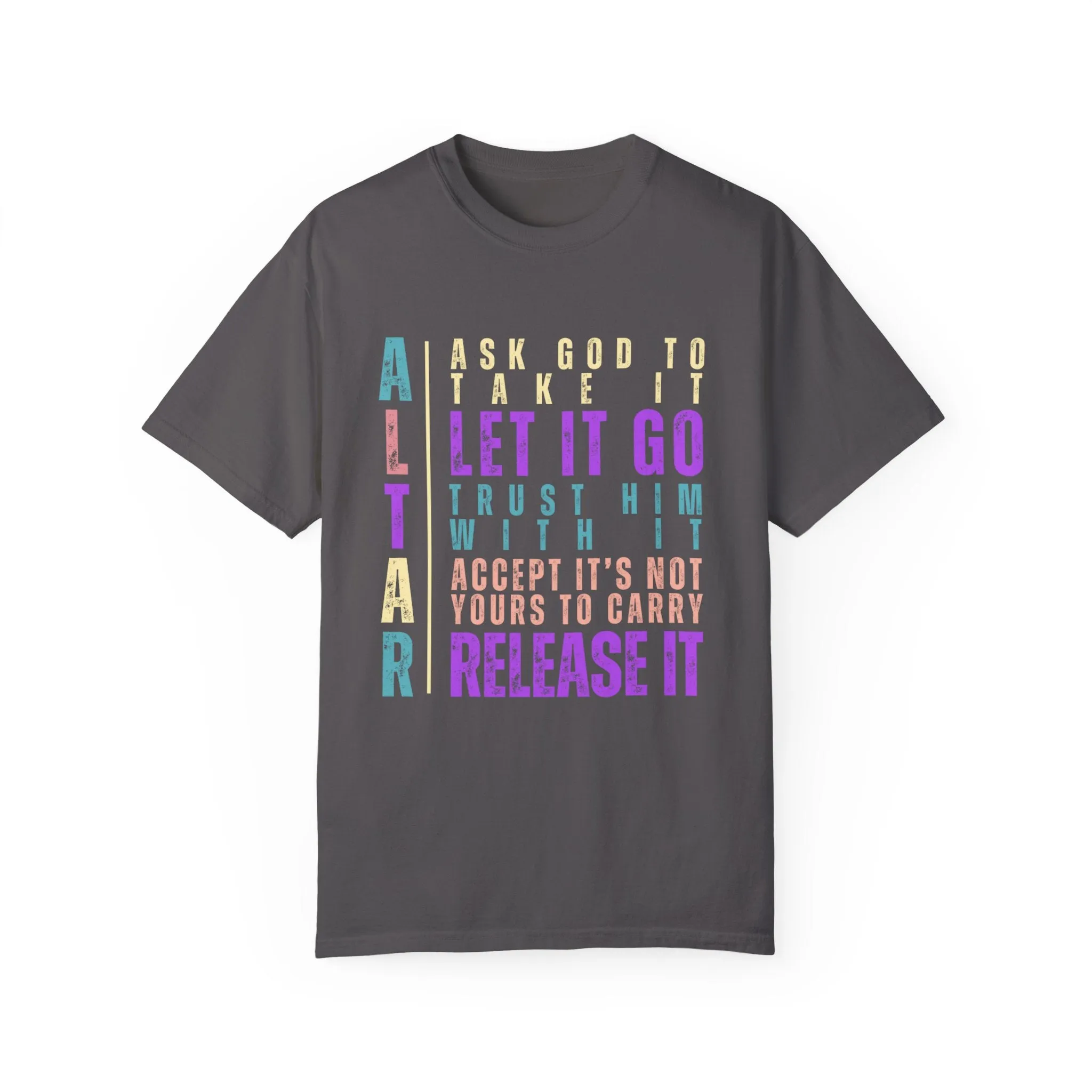 Women's "Altar" Comfort Colors T-Shirt with Christian Meaning